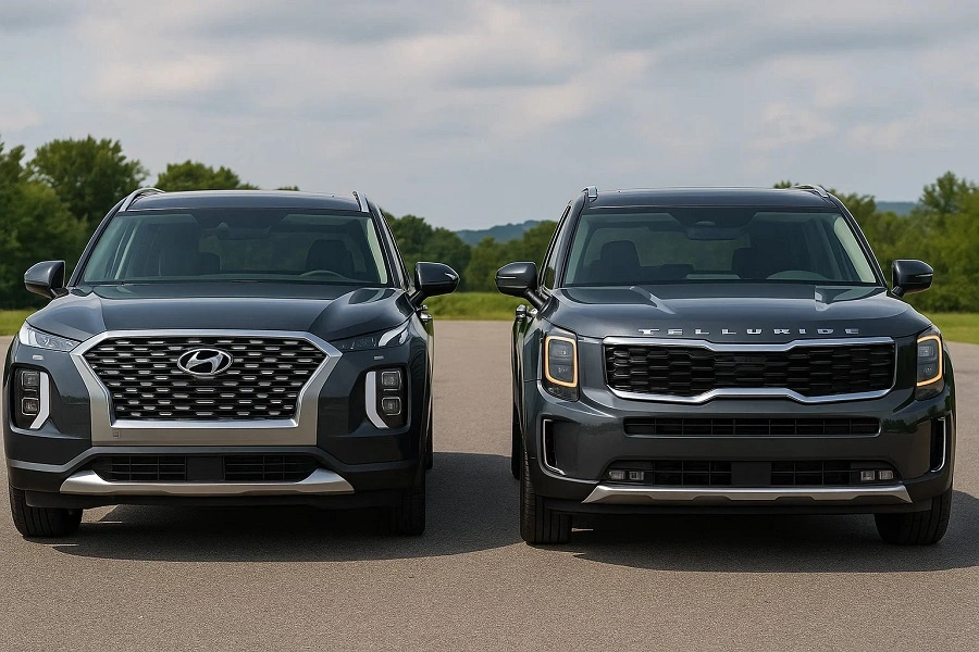 Hyundai Palisade vs Kia Telluride